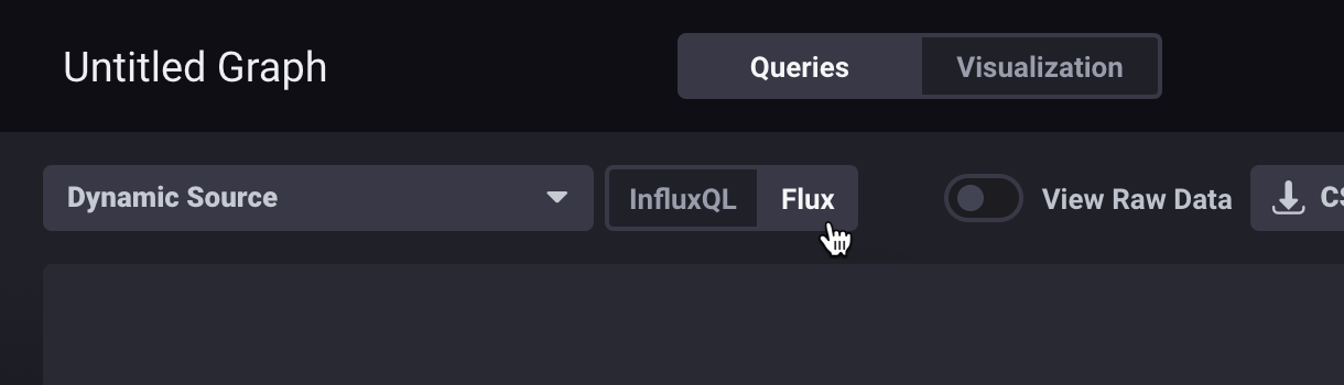 Flux in Chronograf dashboard cells