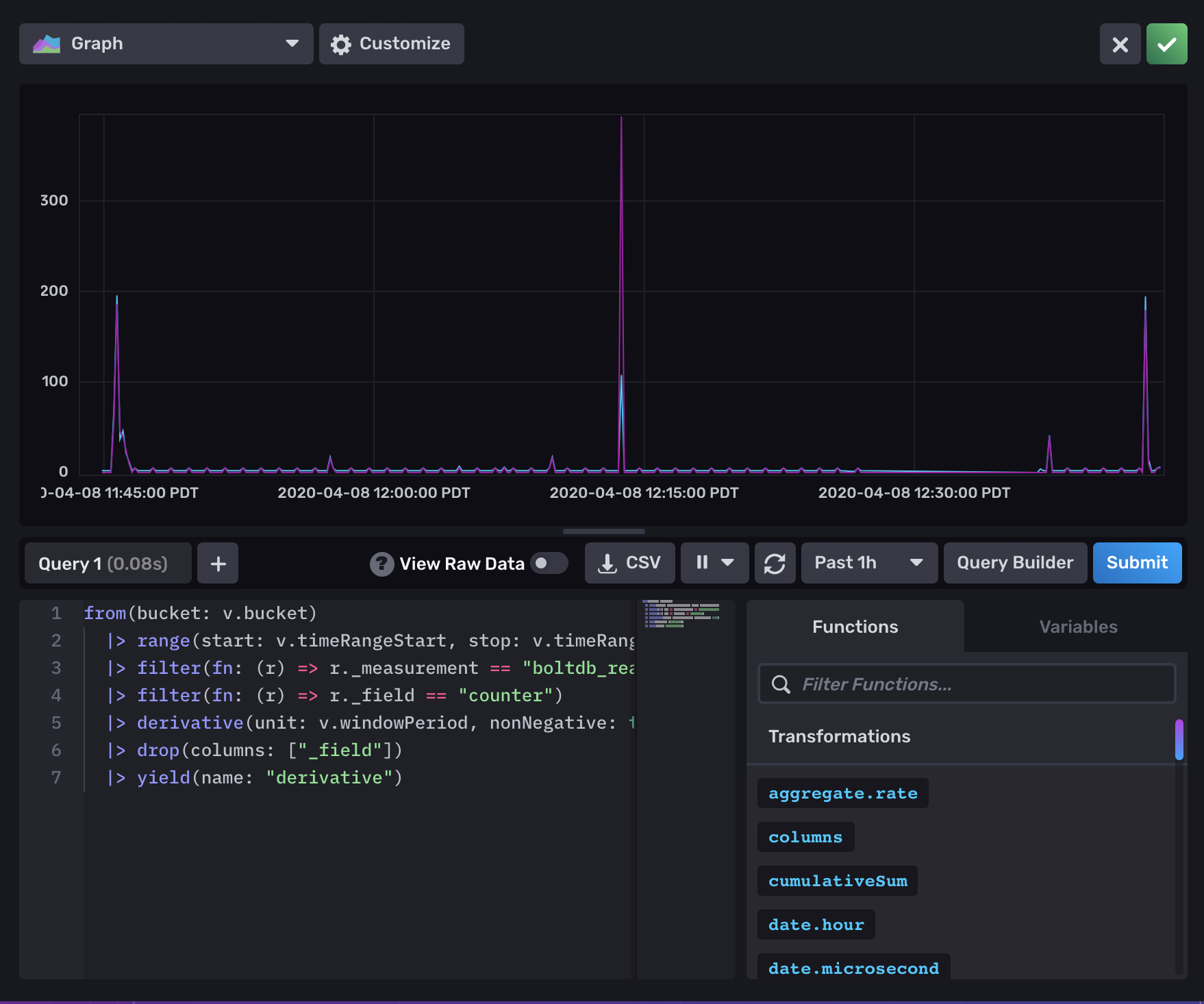 Data Explorer with Flux